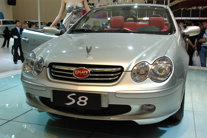 Illustration for article titled BYD B8 Convertible: Impending Doom Never Looked So Good, SL-like